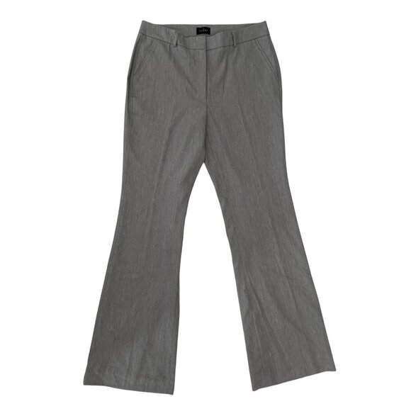 White House Black Market The Flare Linen Blend Pants 8 - Picture 1 of 8